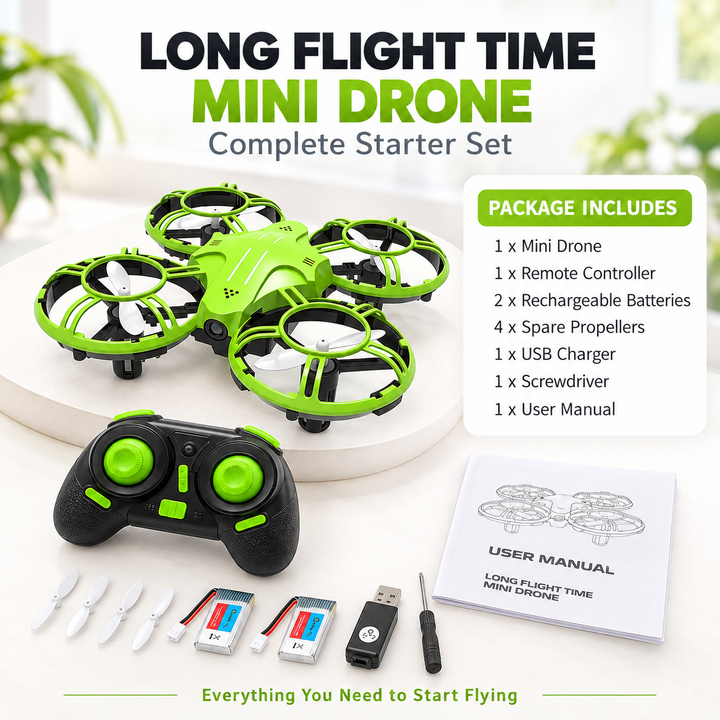 Mini Drone for Kids with Altitude Hold Easy Fly Beginner Quadcopter