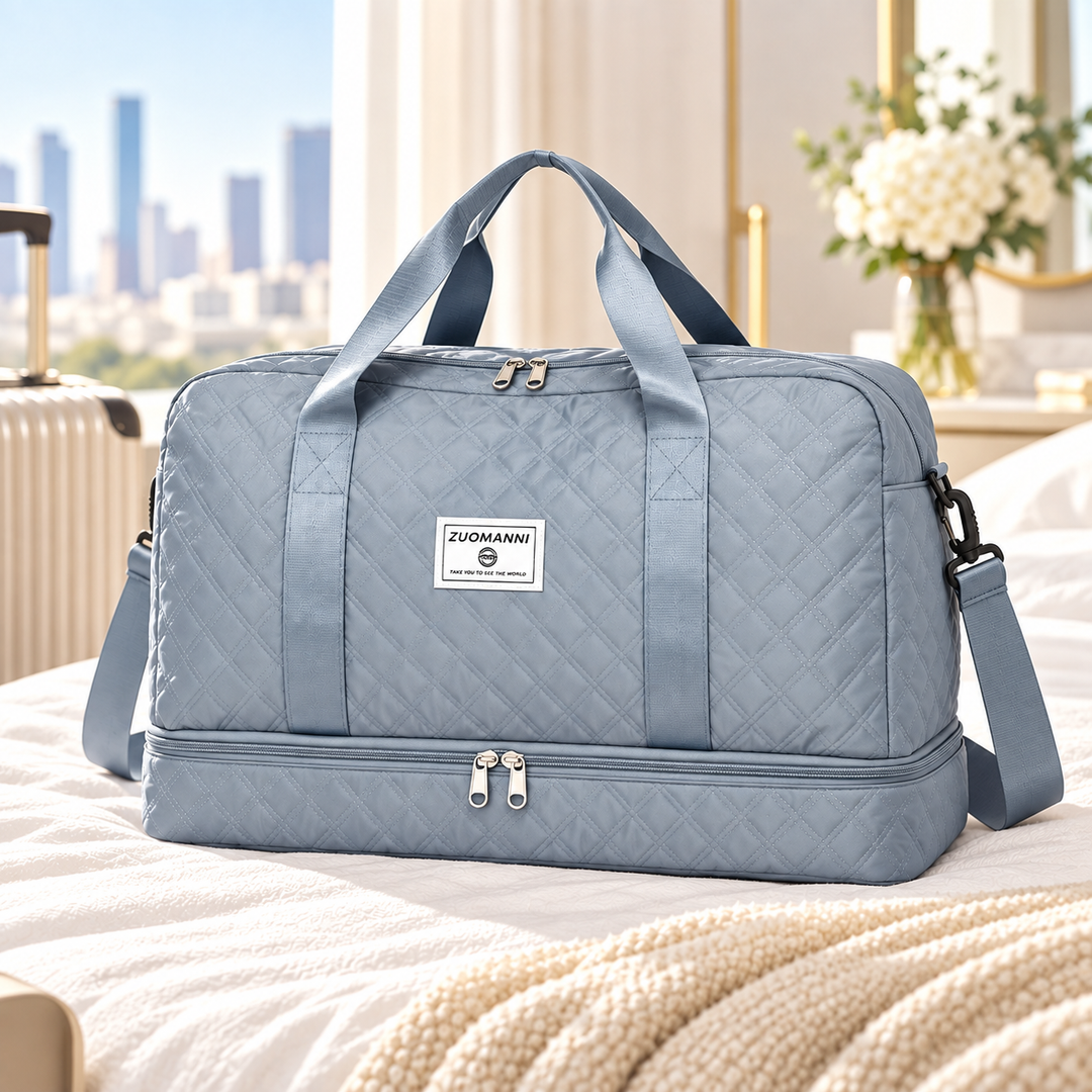 Weekender Duffle Bag Water Resistant Travel Holdall Gym Overnight
