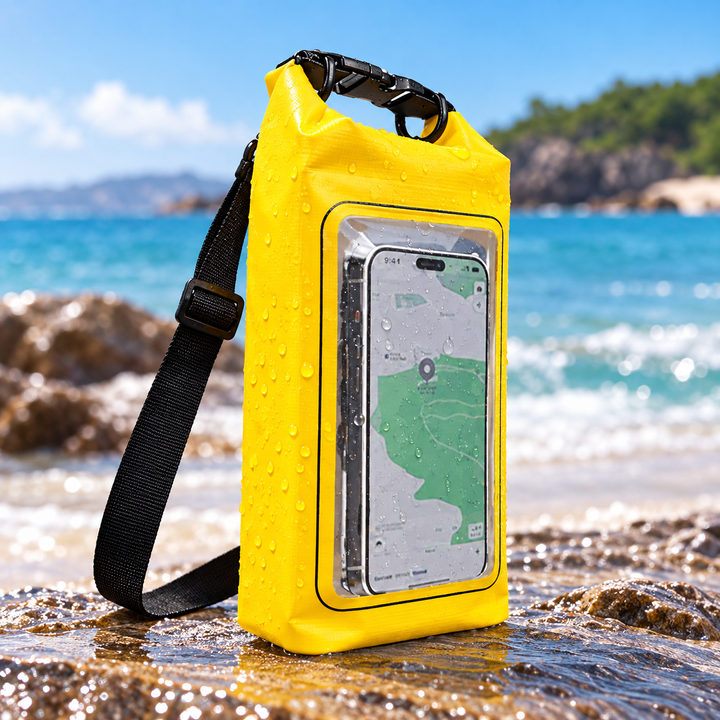 Waterproof Phone Pouch Universal Dry Bag for Smartphones 7 Inch