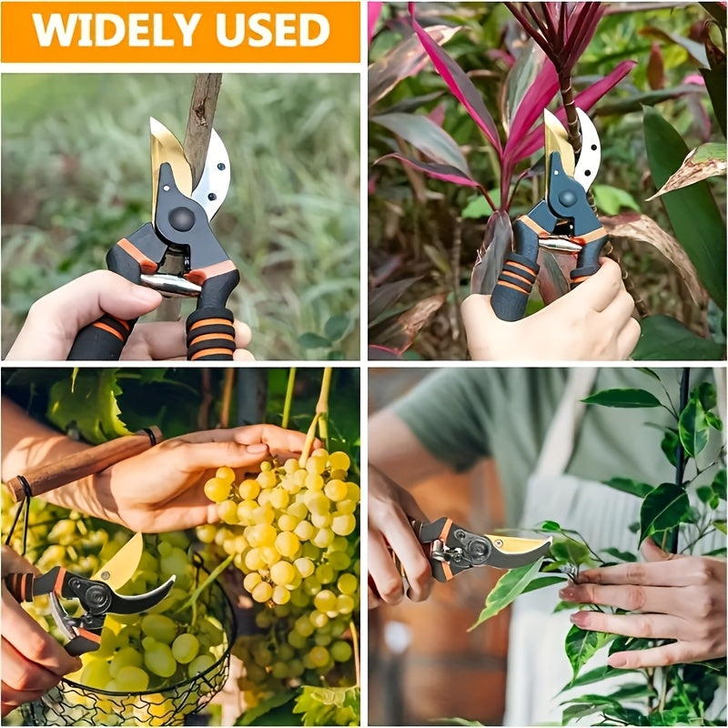 Pruning Shears Hand Pruners Garden Hedge Clippers 8.5 Inch