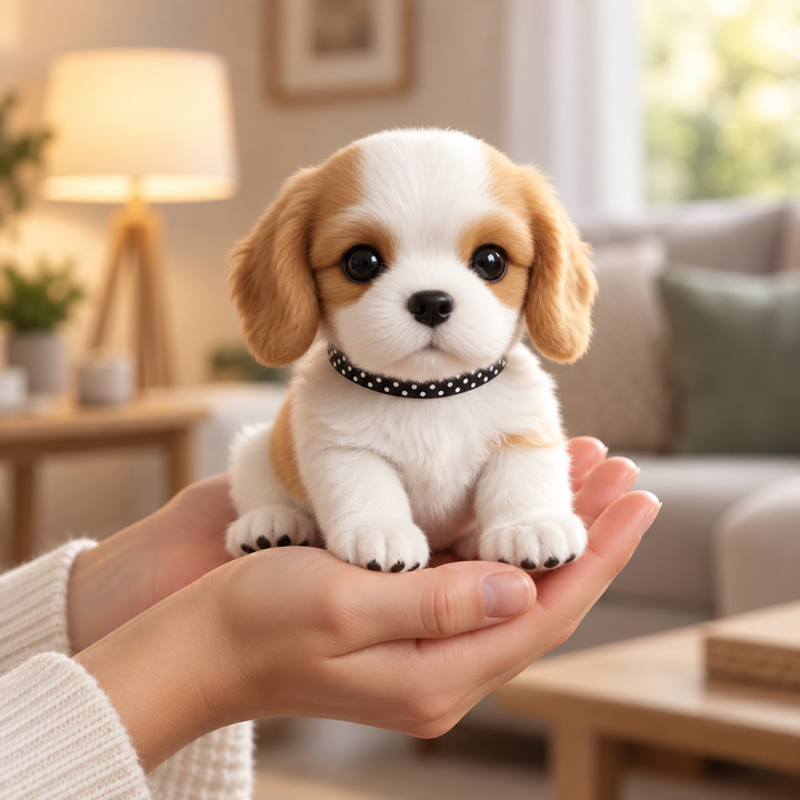 Interactive Plush Dog Toy Realistic Movement and Sound