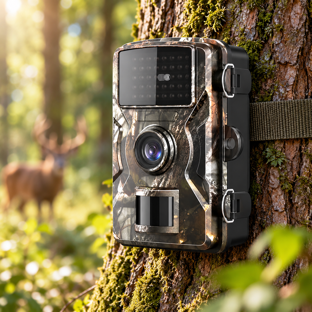 Night Vision Wildlife Camera Outdoor Motion Activated Trail Cam 2 Pack