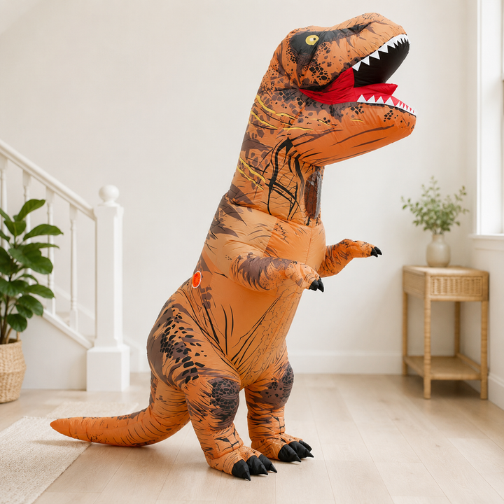 Inflatable T-Rex Dinosaur Costume Adults Halloween Funny