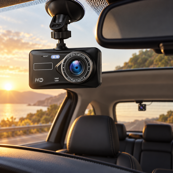 Wireless Dashboard Camera Front and Rear Dual Dash Cam