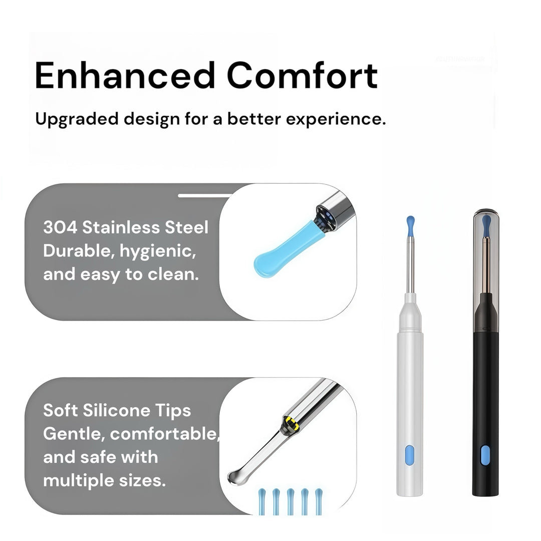 Ear Wax Removal Kit Ear Cleaner Tool Set with Scoop and Spiral Picks