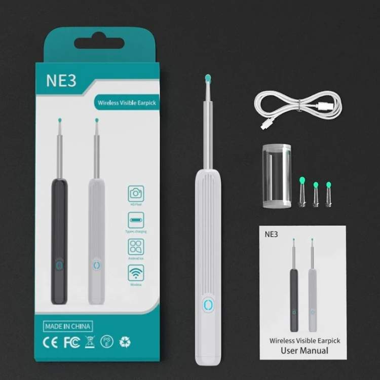Earwax Removal Kit with Ear Scope and Cleaning Tools Set