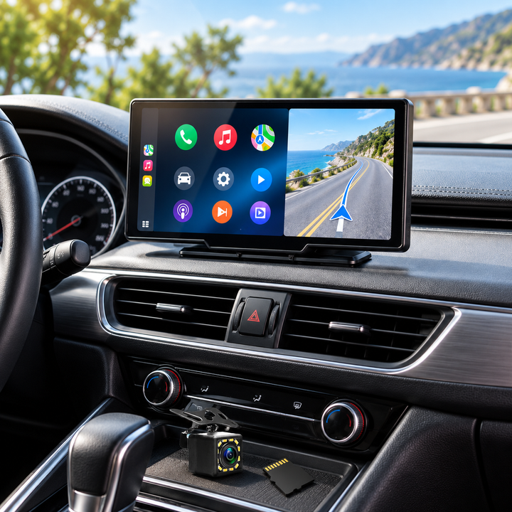 10.25 Inch Wireless CarPlay Android Auto Screen HD Car Display Monitor