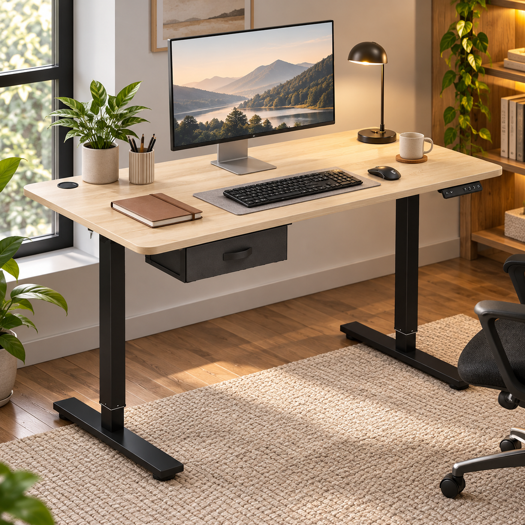 Electric Standing Desk Height Adjustable Sit Stand Desk Home Office