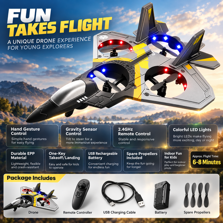 RC Aircraft Toy Remote Control Plane for Beginners and Kids