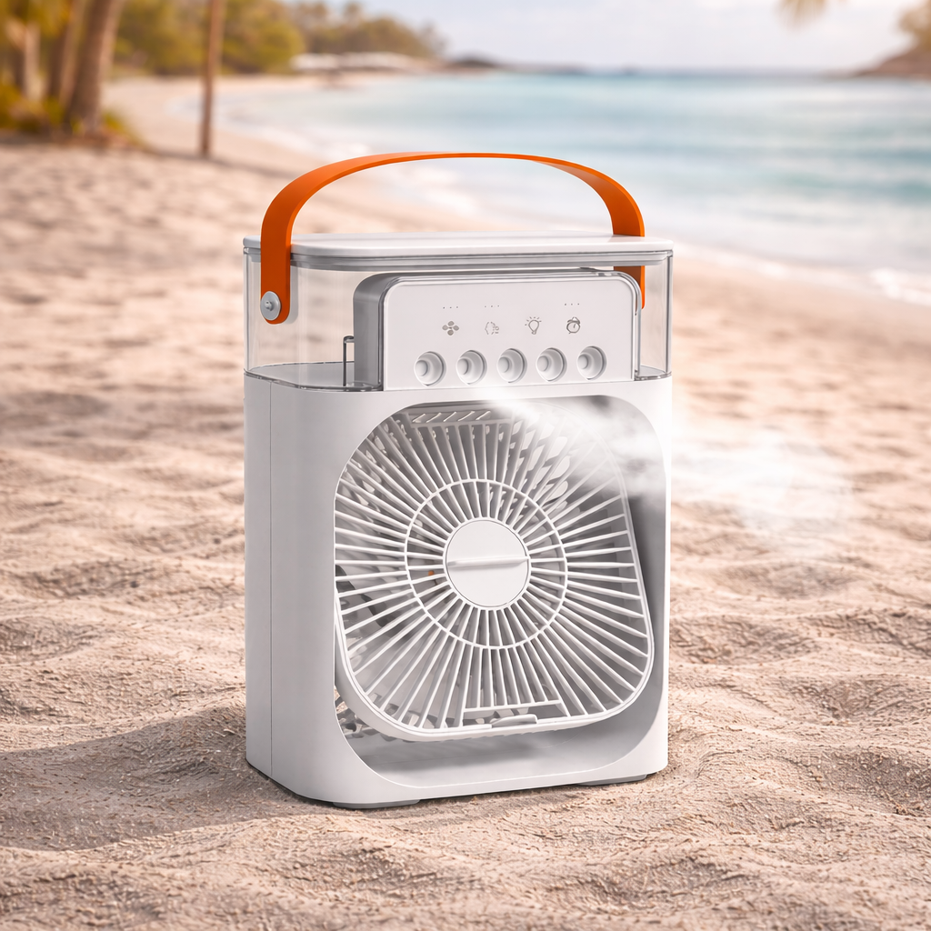 Portable 3 in 1 Air Cooler Fan Humidifier For Office &amp; Outdoor
