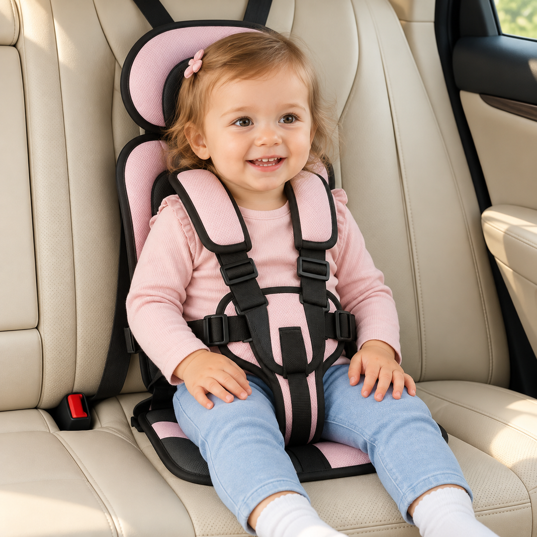 Portable Child Travel Car Seat Safe Foldable Booster