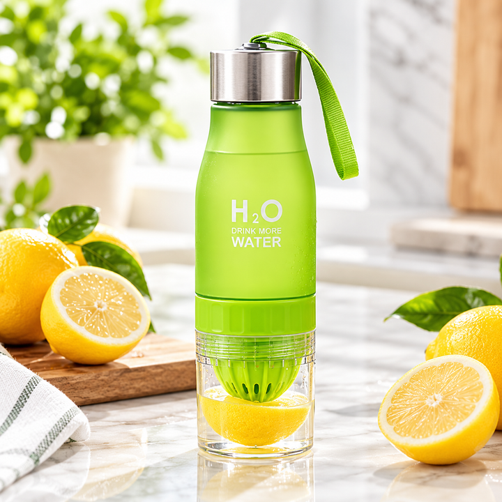Fruit Infuser Water Bottle BPA Free Leakproof Sports Bottle for Drinks