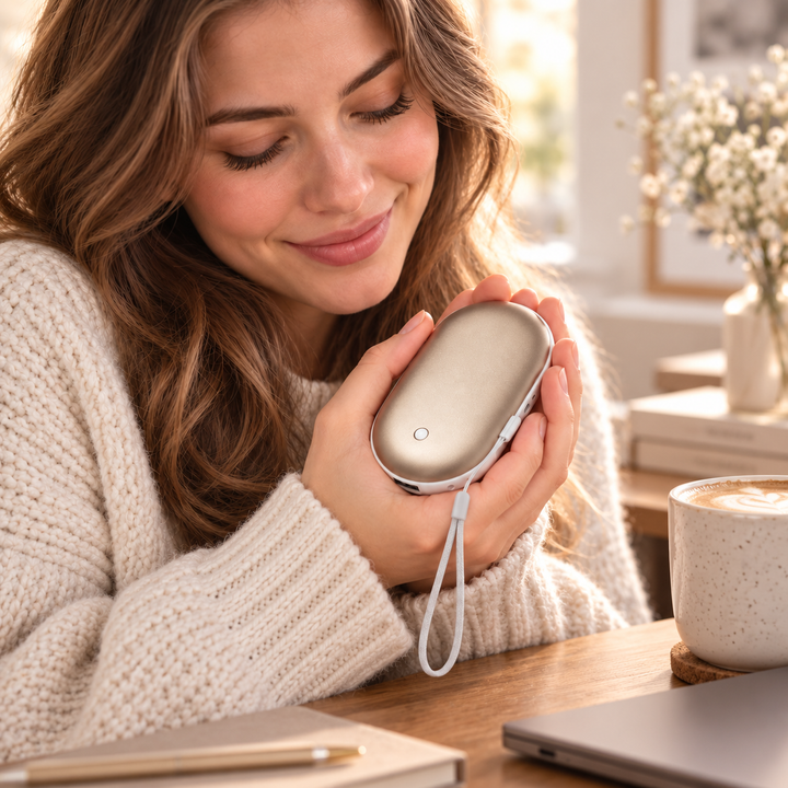 Rechargeable Hand Warmers with Power Bank 2 in 1