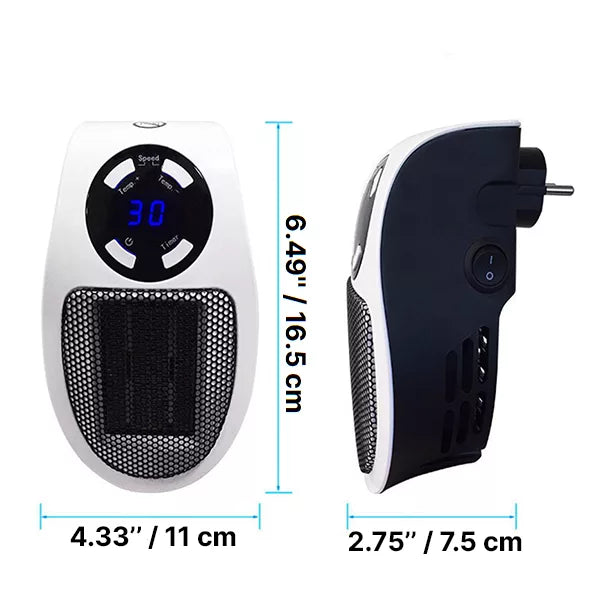 Tower Electric Fan Heater with Remote Control