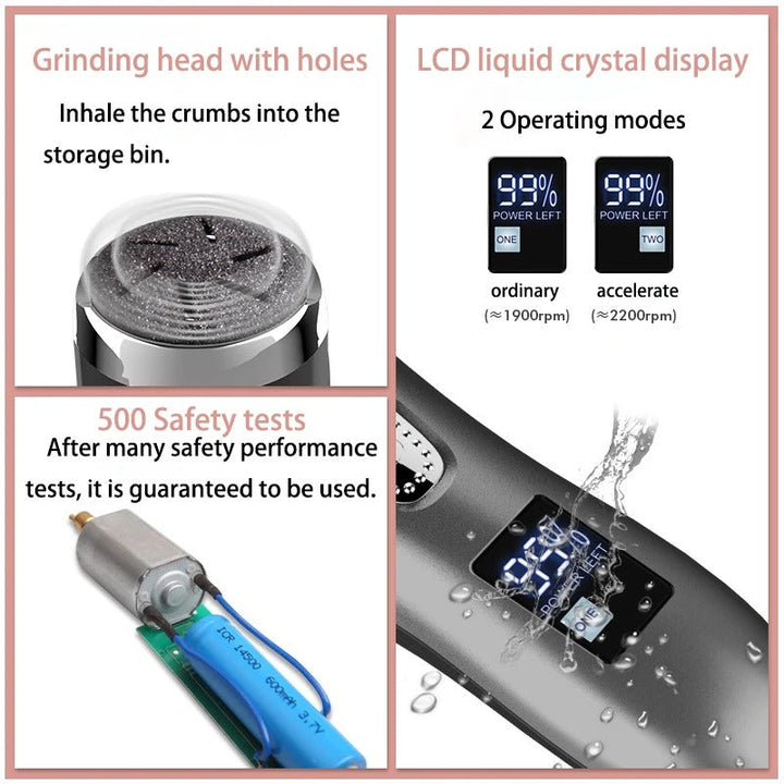 Rechargeable Electric Callus Remover Pedicure Foot Care Device