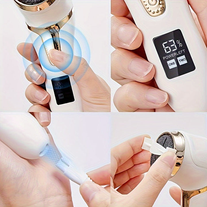 Rechargeable Electric Callus Remover Pedicure Foot Care Device