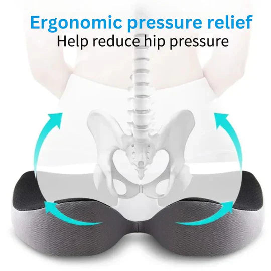 Memory Foam Ergonomic Car Seat Cushion Pad Support Pillow