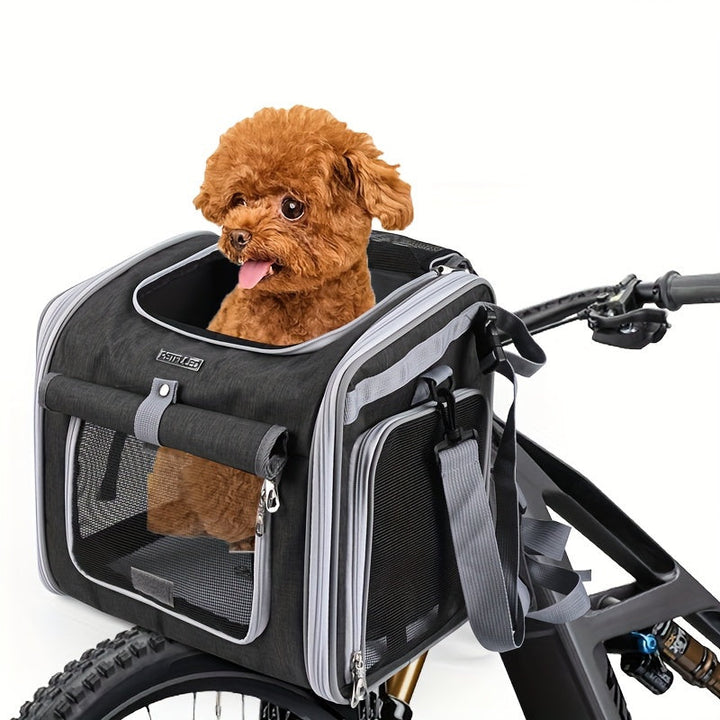 Expandable Pet Carrier Bike Basket