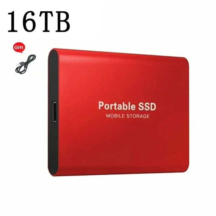 External Portable Solid State Drive SSD Storage Device Multiple Capacities