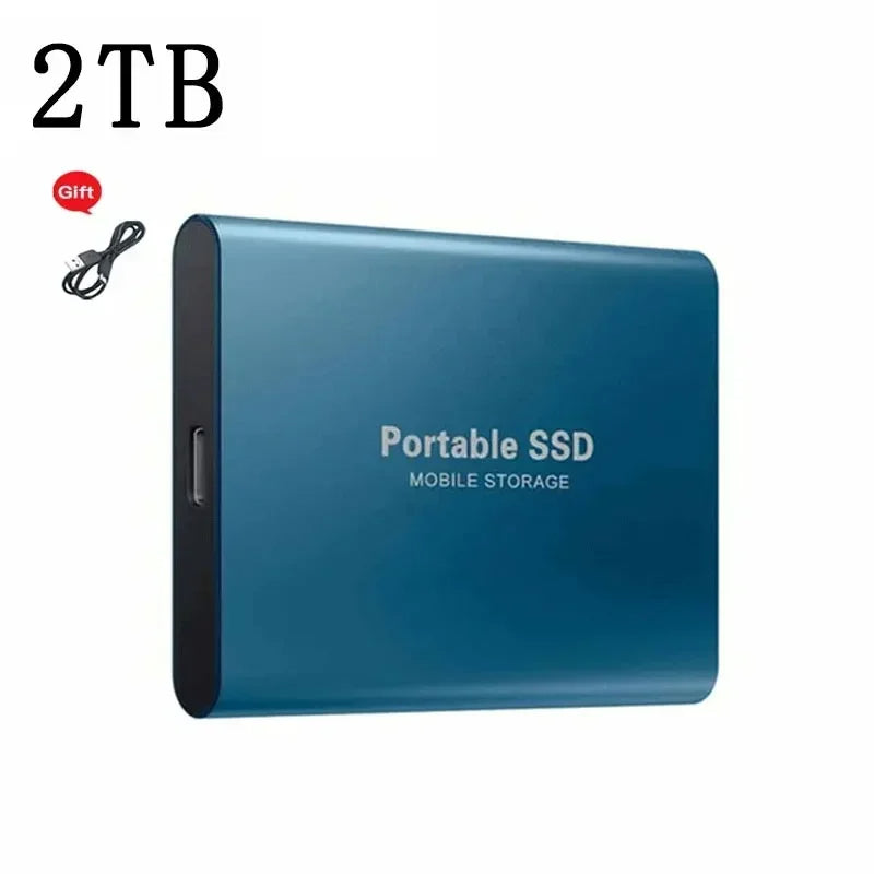 External Portable Solid State Drive SSD Storage Device Multiple Capacities