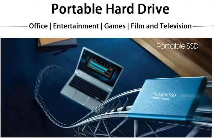External Portable Solid State Drive SSD Storage Device Multiple Capacities