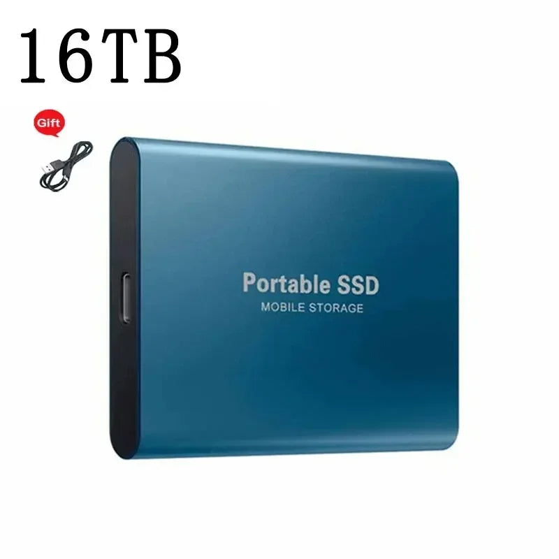 External Portable Solid State Drive SSD Storage Device Multiple Capacities