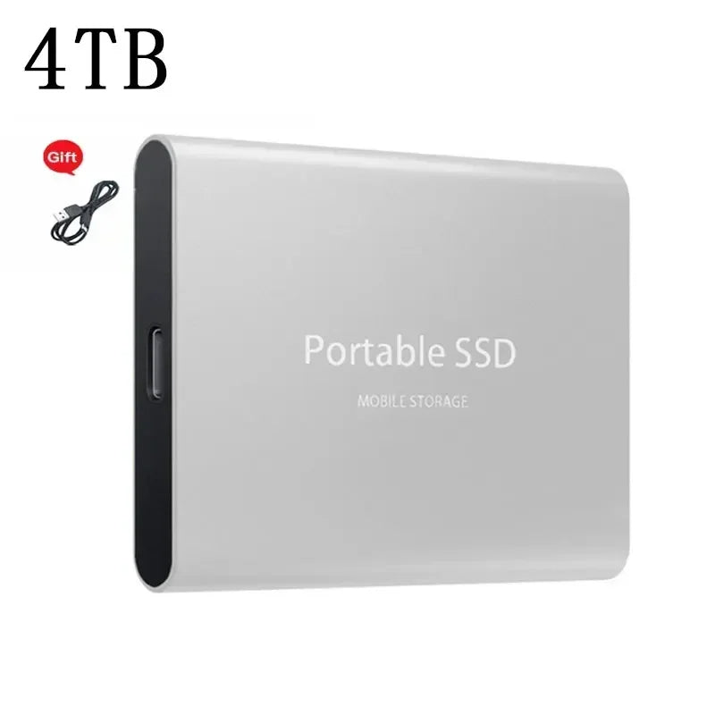 External Portable Solid State Drive SSD Storage Device Multiple Capacities