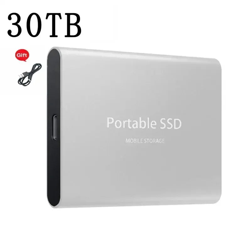 External Portable Solid State Drive SSD Storage Device Multiple Capacities
