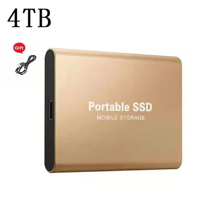 External Portable Solid State Drive SSD Storage Device Multiple Capacities