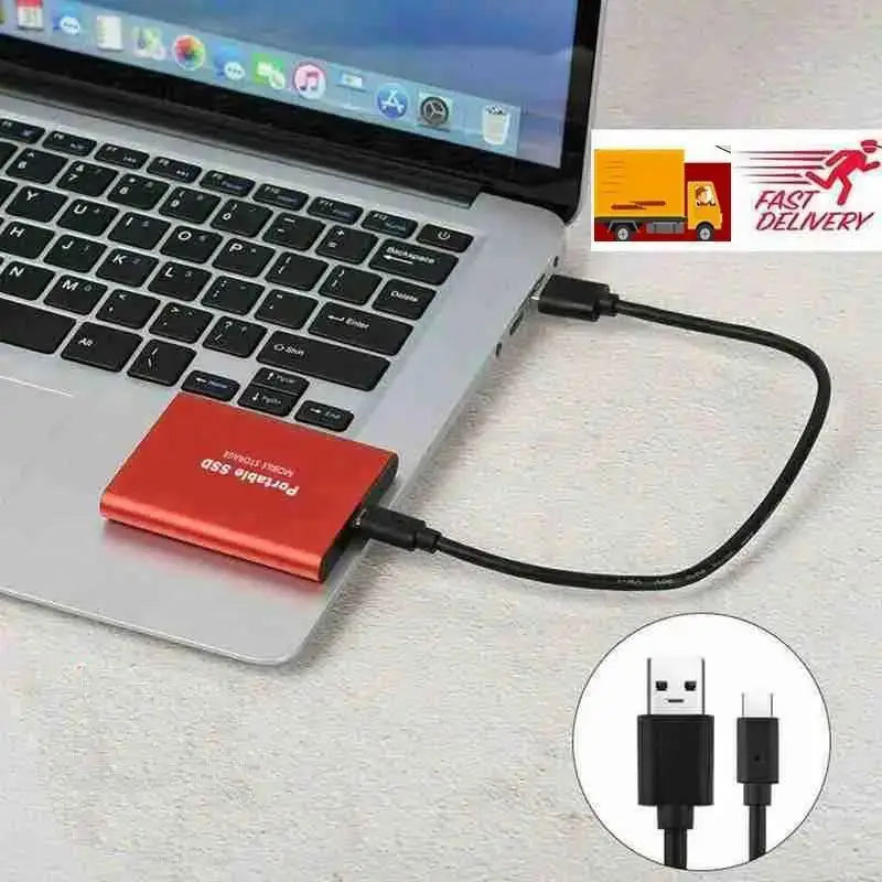 External Portable Solid State Drive SSD Storage Device Multiple Capacities