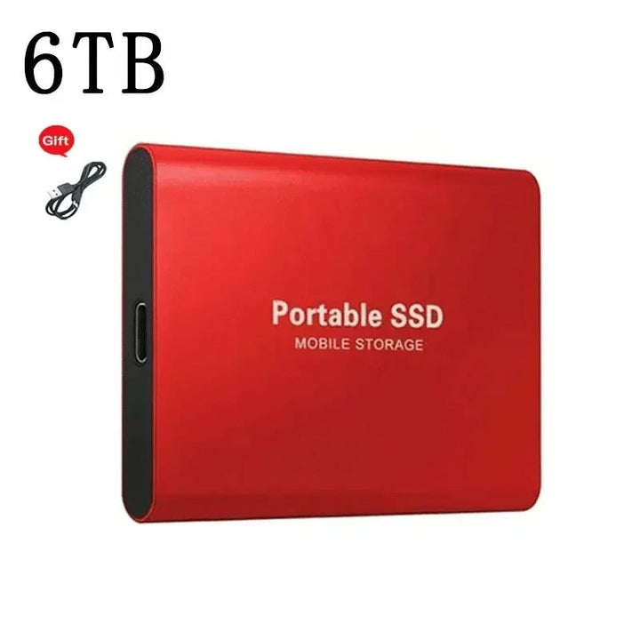External Portable Solid State Drive SSD Storage Device Multiple Capacities
