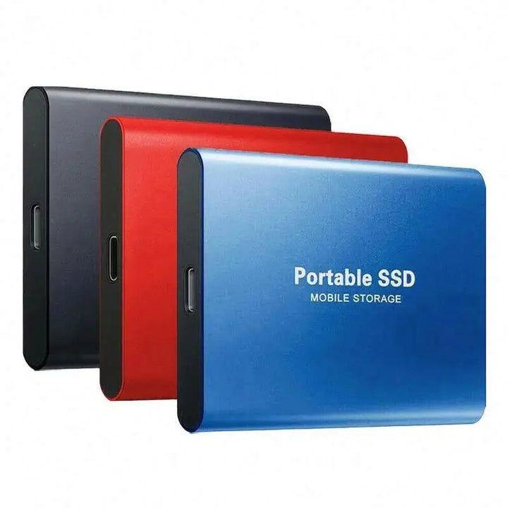 External Portable Solid State Drive SSD Storage Device Multiple Capacities
