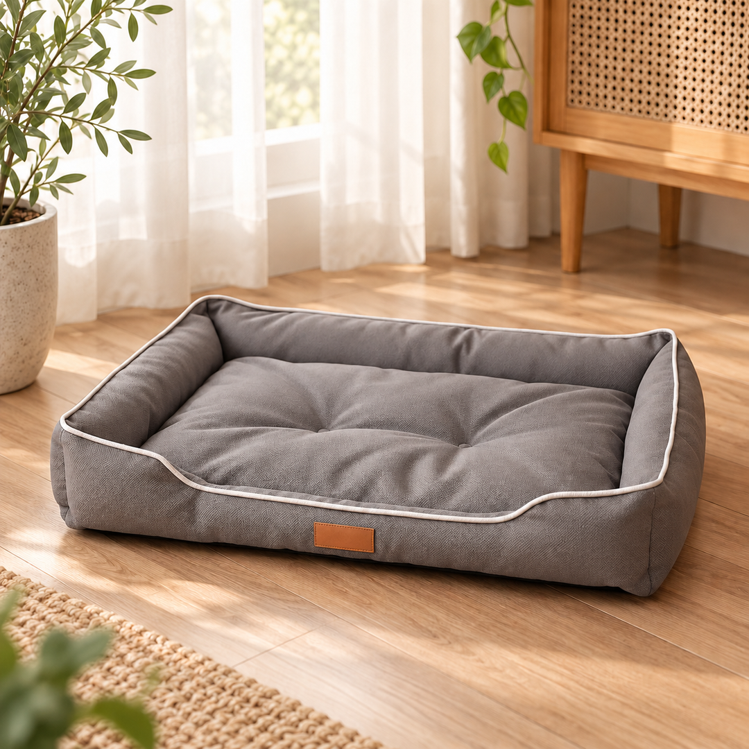 Orthopedic Memory Foam Dog Bed Sofa with Washable Cover for Arthritis