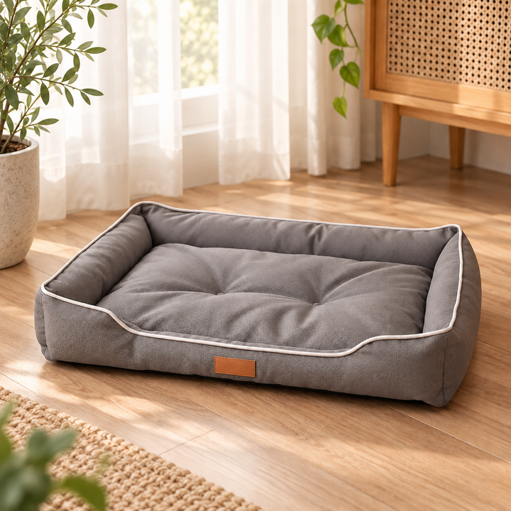 Orthopedic Memory Foam Dog Bed Sofa with Washable Cover for Arthritis