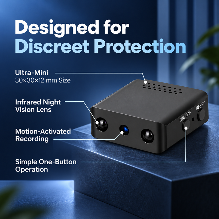 Micro HD Video Camera with Audio Mini Recording Cam