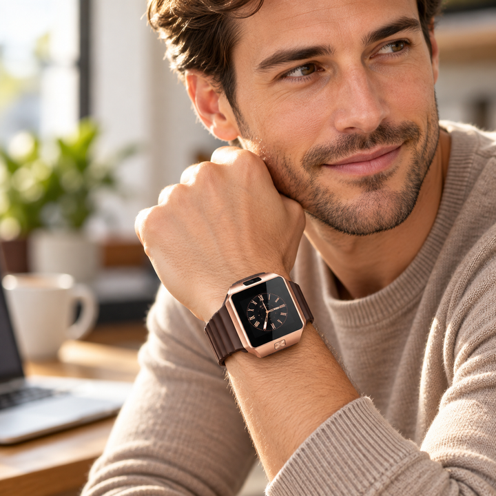 Bluetooth Touchscreen Smart Watch Fitness Tracker with Calls