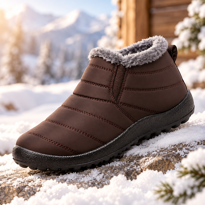 Mens Winter House Slippers Warm Waterproof Indoor Boot Slippers