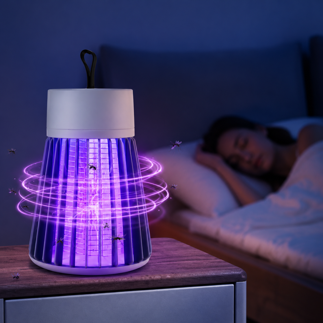 Electric Shock Bug Zapper UV Mosquito Killer Insect Trap