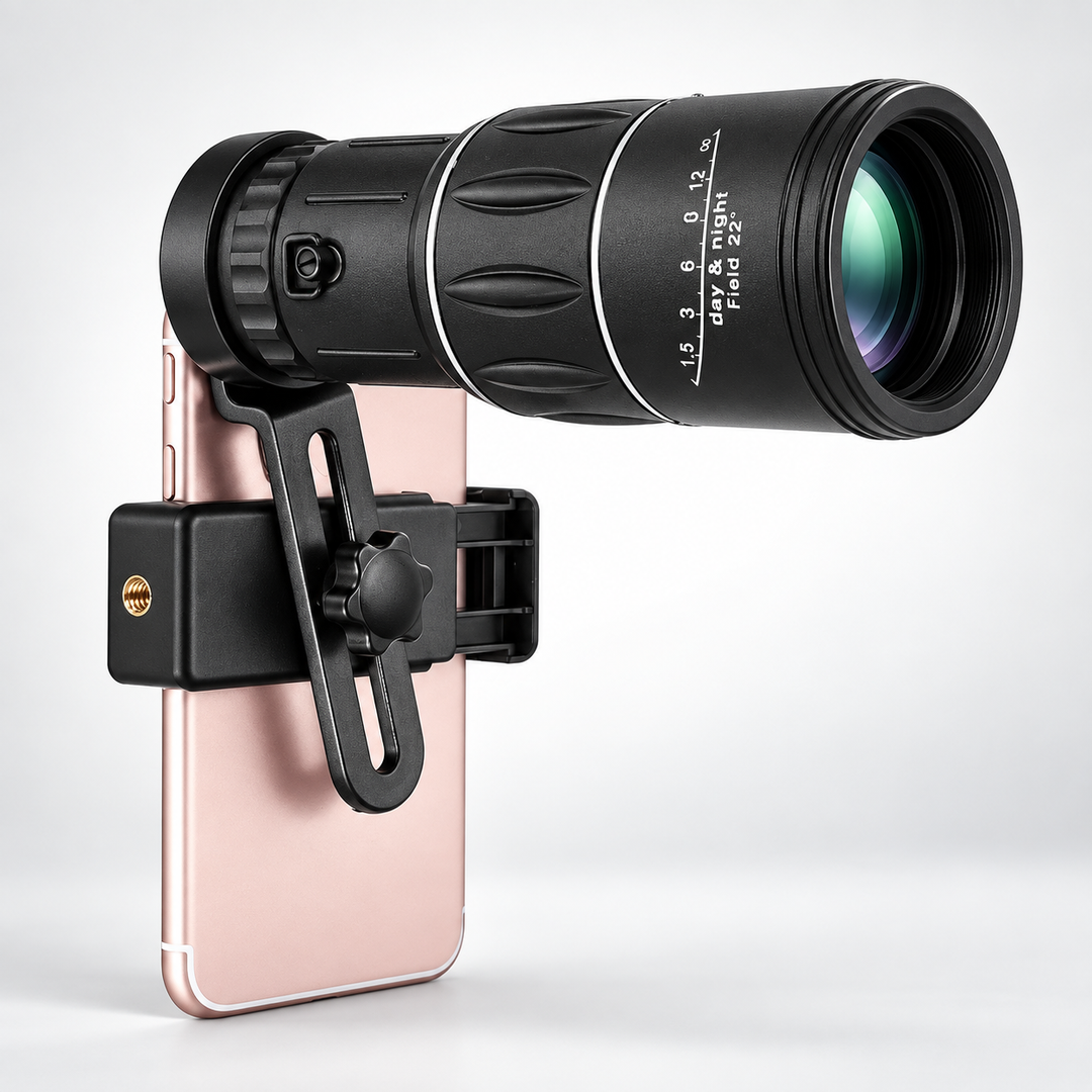 Hiking Monocular HD Digital Telescope Lens Camera for Phone