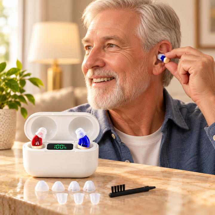 Invisible Rechargeable Sound Amplifier Hearing Aids In Ear