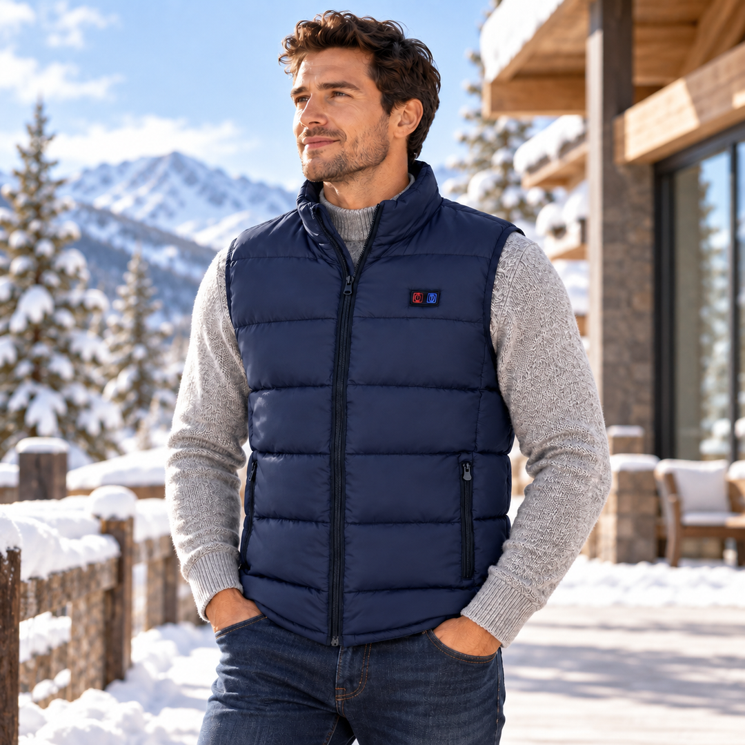 Heated Vest Rechargeable Electric Warming Gilet Men and Women
