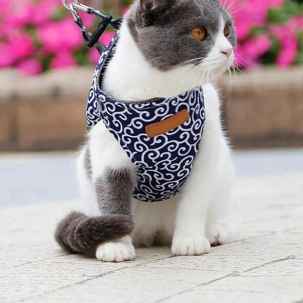 Adjustable Cat Harness Pet Harness for Cats