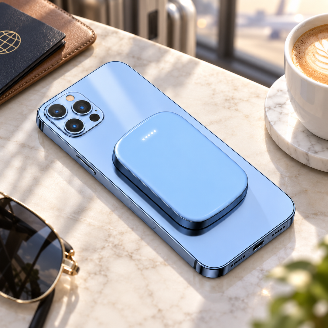 Wireless Power Bank Magnetic Fast Charger for iPhone