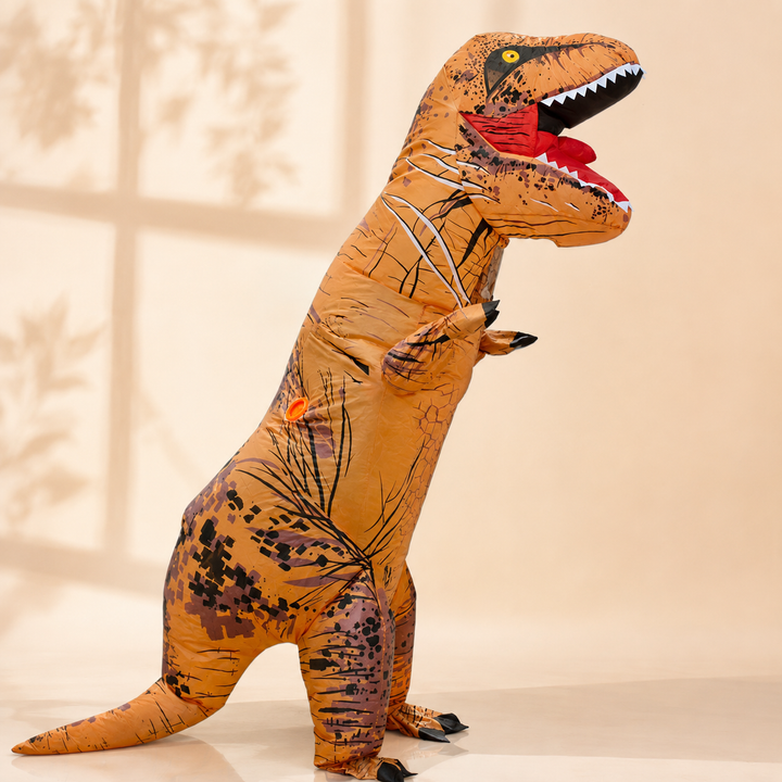 Inflatable T-Rex Dinosaur Costume Adults Halloween Funny