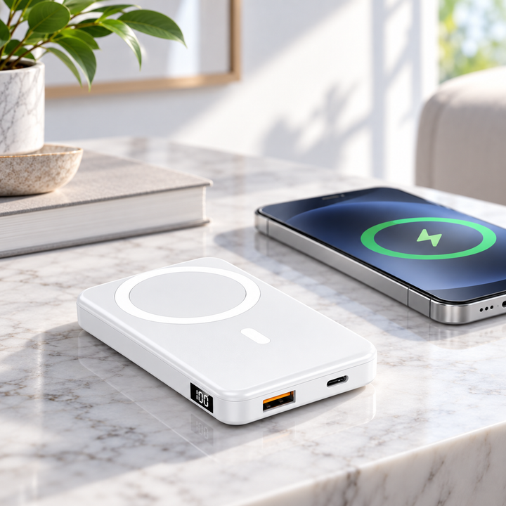 Wireless Power Bank 10000mAh Magnetic Portable Charger