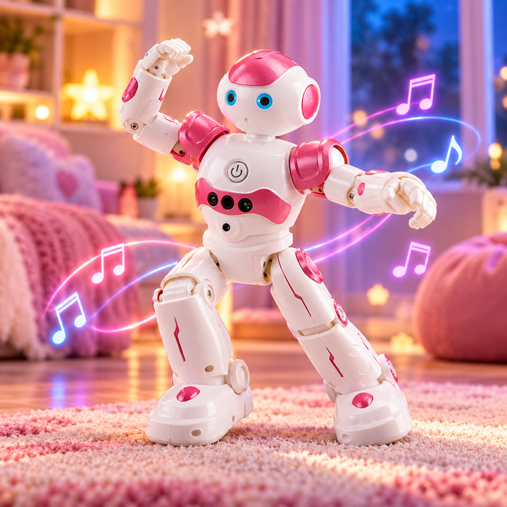 Remote Control Robot Interactive Smart Toy Robot for Kids with Lights