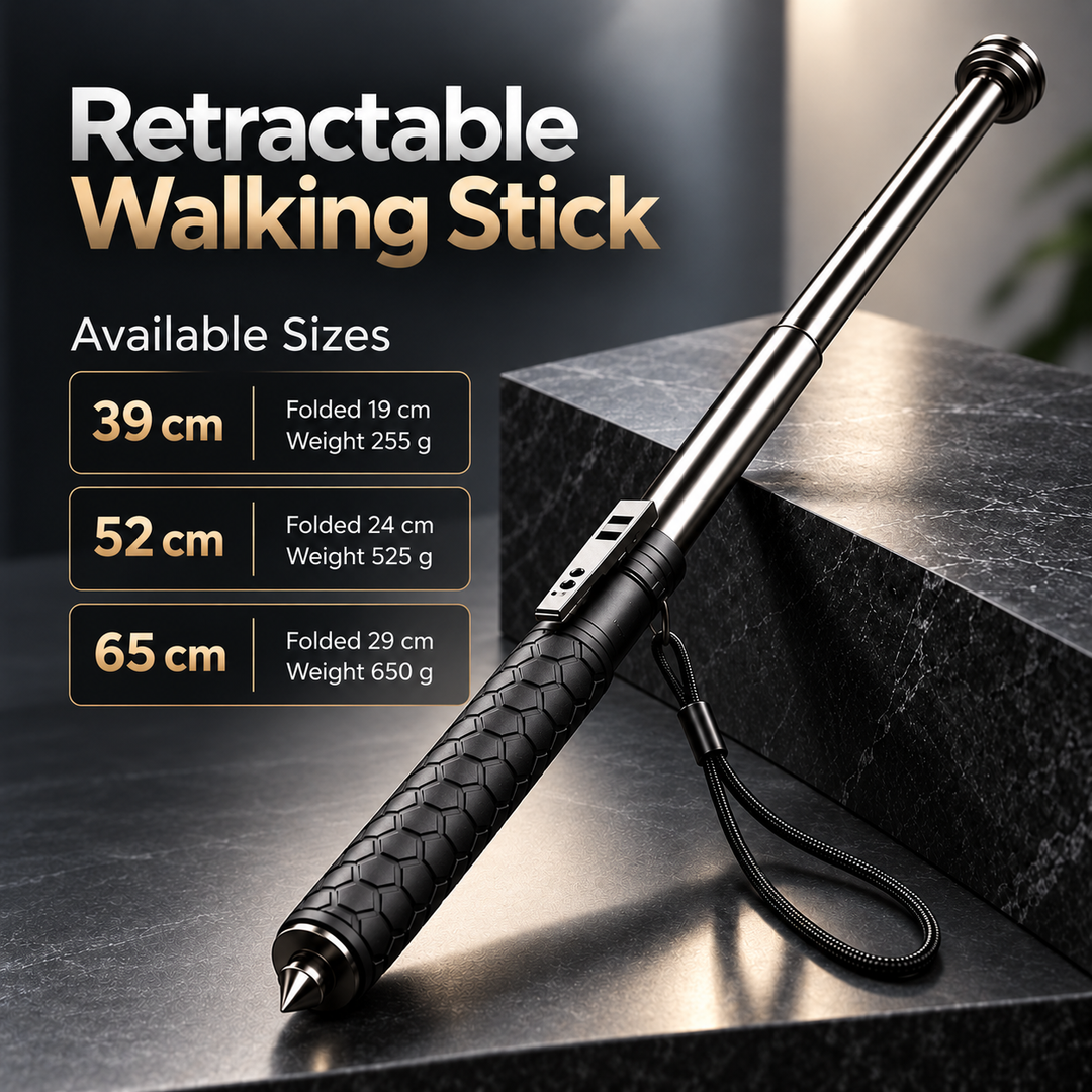 Self-Defence Walking Stick Lightweight Hiking Cane