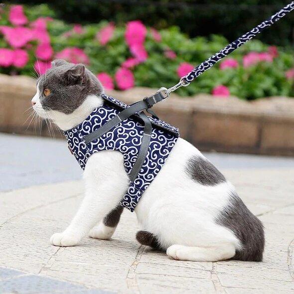 Adjustable Cat Harness Pet Harness for Cats