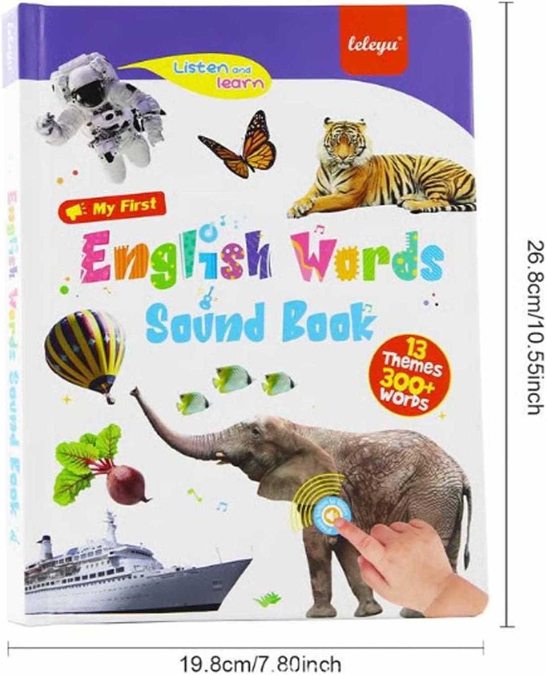 Interactive Alphabet Book Learning Toy for Phonics Education