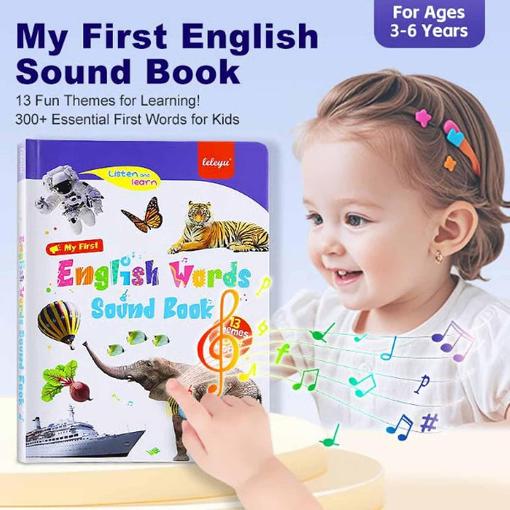 Interactive Alphabet Book Learning Toy for Phonics Education